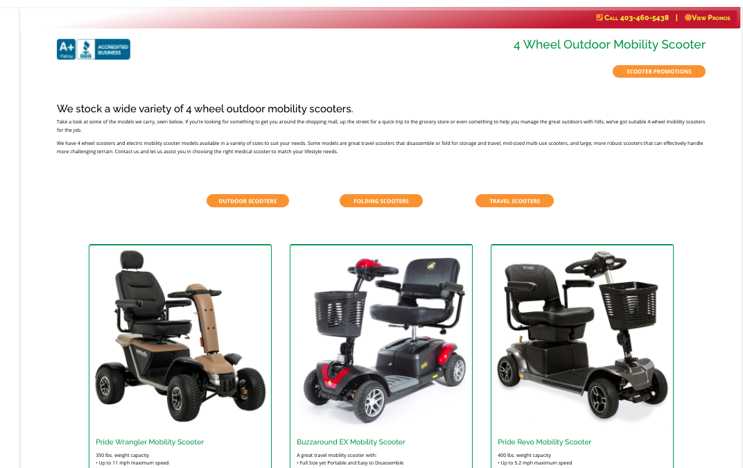 Mobility and Independence Products Company