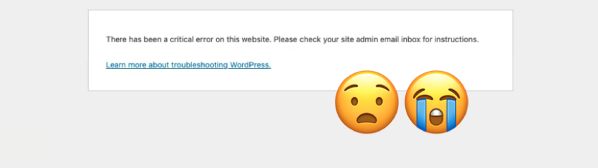 6 things to fix the critical error message in WordPress