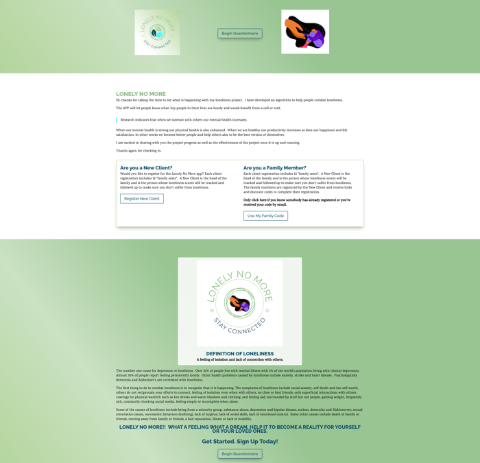 Loneliness Project